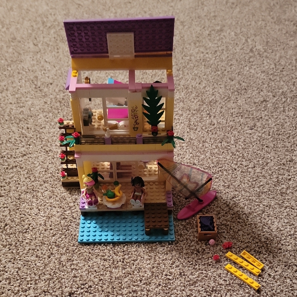 Lego Friends Stephanie's Beach Houae